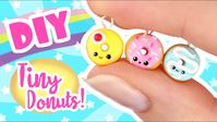 tutorial: miniature donut charms