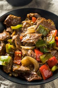 Crockpot Pepper Steak is a dump and go hands-off meal that is super flavorful, simple, and comforting. This Chinese inspired pepper steak recipe is a favorite when served over rice, noodles and more! It's an easy and family-friendly dinner that's great for busy nights, cold winter days and back to school.