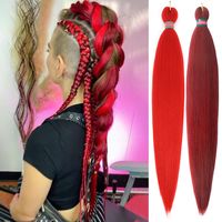 PRICES MAY VARY. 100% kanekalon synthtic fiber. High quality hair extensions. Pre stretched braiding hair, save you a lot of time. Tange free, itch free. No smell, no irritation. Natural, soft and fresh. Smooth like human hair. Hot water setting. pre stretched braiding hair, kanekalon synthtic fiber.