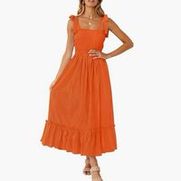 Orange bridesmaid dress $45-59