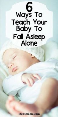 Trying to get baby to fall asleep alone? Here are some simple suggestions that may work for you. It's worth a try!