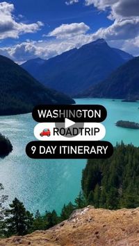 146K views · 5.6K reactions | 📌 Save and share this for your next trip! ⬇️
 
🚗 Now is the perfect time to start planning a road trip through THREE of Washington’s national parks! 

🫨 Below is a jam packed 9 day itinerary - flying into Seattle. This trip does involve a lot of driving - anywhere from 1.5-4 hours stints (dang why is Washington so big)! 

⏰ If you have extra time, definitely spend an extra day or two in each of the national parks - there is so much to do and see! I enjoy the go-go-go type of trips and trying to squeeze as much as possible into the day. Wake up early and make the most of the day! Target short hikes to see more gems! 

📅 The best time to visit is between July - September

🚨 A timed entry reservation is required for two areas of the Mount Rainier: (1) Paradi