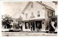 Vintage RPPC Postcard Men on Porch General Country Store Stowe Vermont VT N663 | eBay