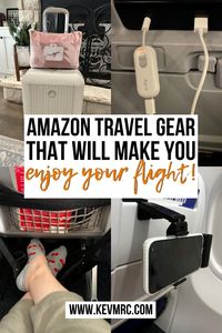 Here are the best Amazon gadgets to make you feel like your flying business class! amazon travel essentials | airplane travel essentials long flights | carry on bag airplane travel essentials | essential travel items carry on bag | airplane travel essentials list | essential things to carry in bag