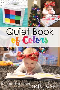 Quiet Book of Colors — Crafty Staci