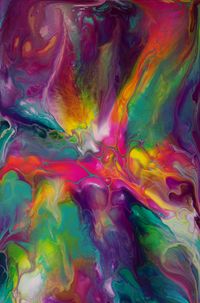 Fluid Acrylic Pouring