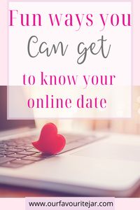 AD - If you are beginning your journey in to online dating, there are so many Fun ways you can get to know your online date, on this post I share 5 great ideas to get to know each other #onlinedating #gettoknowyou #romance #love