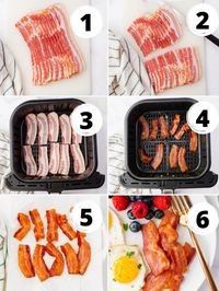 Air Fryer Bacon - Air Fryer Eats