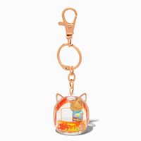 Gamer Bear Water-Filled Keychain