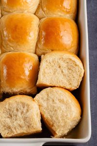 These Vegan Hawaiian Rolls are sweet, fluffy, and taste just like the original store-bought rolls. They're naturally free of animal products and easy to make at home with just 9 staple ingredients!