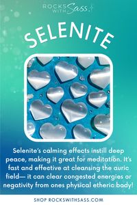 Cleanse, charge, and elevate your energy with Selenite! This high-vibrational crystal clears negative energy and recharges other stones. Place it in your home or workspace for peace and clarity, or use it during meditation to connect with higher realms!