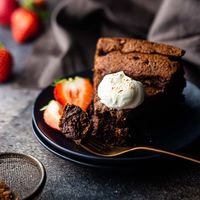 Flourless Chocolate Cake: Deeply chocolate-y & so moist! -Baking a Moment