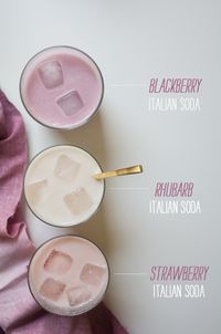 How to Make Italian Sodas | www.acozykitchen.com