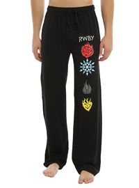 RWBY Team RWBY Emblems Guys Pajama Pants | Hot Topic