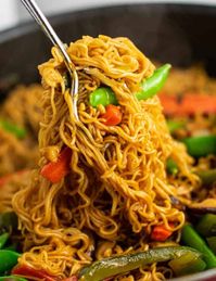 Ramen Noodle Stir Fry - Build Your Bite