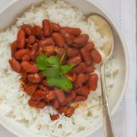 Puerto Rican Red Beans and Rice