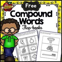 Free Compound Word Flap-books