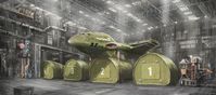 Thunderbird 2 Hangar - widescreen by matteline67 on DeviantArt