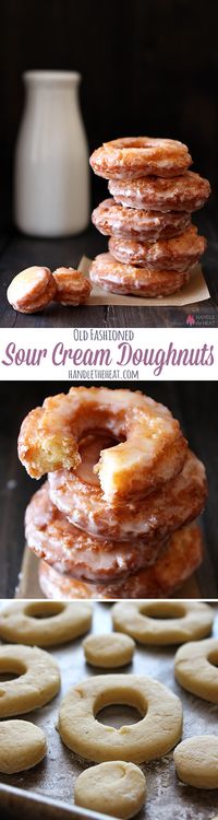 Old-Fashioned Sour Cream Doughnuts