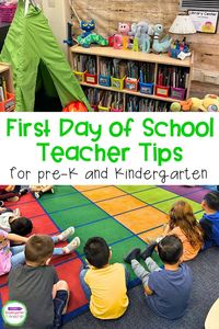 I have compiled a great list of tested teacher tips for the first day of school to help you be confident that your next first day of Pre-K or Kindergarten is a great one!