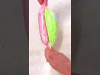 How-To Load a Double Color Piping Bag with Buttercream Icing & Saran Wrap for Cake Decorating - YouTube