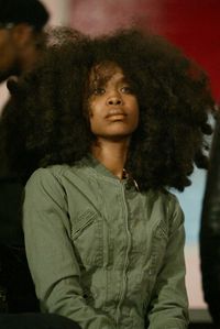 Beautiful That might be a "lil help from a friend" but it's my real hair goal.  *maybe by the time I'm 50, lol!