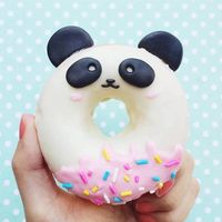 Look at this "Panda" donut ^^