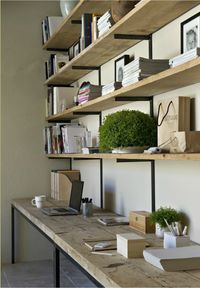 Office Desk for Ryan with shelves