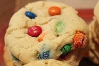 M & M Sugar Cookies. (The secret is cream cheese in the dough!) Can you really have too many cookie recipes?