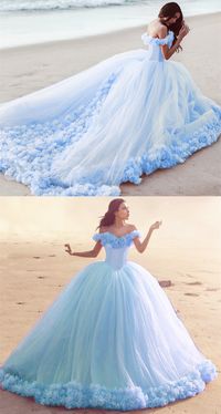 Cinderella Quinceanera Dresses,Ball Gown Quinceanera Dress,Sweet 16 Dress,Light Blue Quinceanera Dress