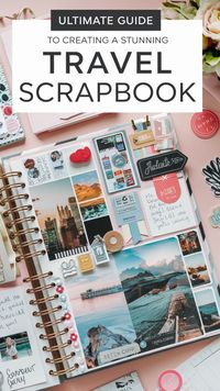 Check out this article if you want to preserve your travel memories in a beautifully crafted scrapbook. This guide will show you how to create a stunning keepsake that captures the essence of your journeys. Save this pin to start crafting your perfect travel scrapbook.