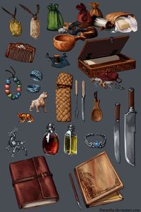 Dragon Age - Items, Linda Lithén on ArtStation