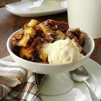 Apple-Nut Bread Pudding