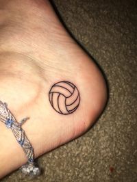 volleyball tattoo