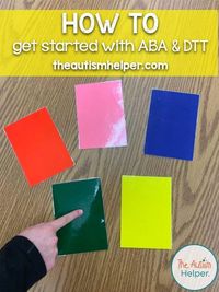 How to get started with ABA & DTT