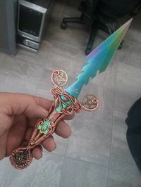 Stunning athame. Created by Roy Foster, https://www.facebook.com/Royfosterart/