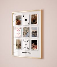 Create a unique and personalized piece of wall art with our custom playing card print. This editable Canva template allows you to showcase your favorite memories in a creative and stylish way. Perfect for celebrating friendships, special occasions, or as a thoughtful gift, this print combines your photos with classic playing card designs for a fun and memorable display. Details: Digital download (no physical product will be shipped) Editable Canva template High-resolution images (300 DPI) Dimens