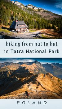 easy guide to hiking from hut to hut in Tatra mountains, Poland. including a free 6 day itinerary. detailed info on all mountain huts, what to expect, when to hike. an ultimate guide! #polska #poland #zakopane #tatry #tatra #tartahike #hikingintatra #hikingzakopane #tatrahikes #hikingpoland #tatrahut #hikingguidetatra #huttohuthikestatrapoland #tatramountainshuttohut #hikinghuttohuttatrapoland #multidayhiketatrapoland #multidayhiketatramountains #huttohuthiketatrapoland #tatramountains