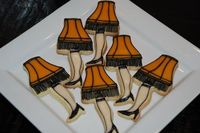 A Christmas Story — Leg Lamp Sugar Cookies