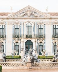 PORTUGAL Wedding Designer on Instagram: "Such a magical place! The Palace of Queluz is from the 18th century and is located in the gorgeous Sintra. This amazing palace is one of the last Rococo constructions designed in Europe. And it is certainly breathtaking! . . . Film Photography @passionatewedding #splendidaweddings #weddingplanner #weddingplannerinlisbon #destionationweddingplanner #lisbon #sintra #weddinginportugal #weddingstylingportugal #palaciodequeluz #queluzpalace #palaceofqueluz #