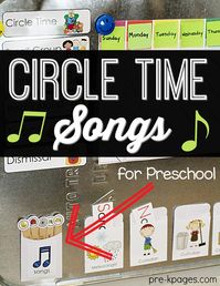 Calendar Time Activities for Preschool and Pre-K Teachers