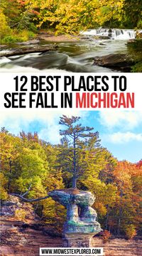 12 Best Places To See Fall In Michigan | michigan fall | michigan fall road trip | michigan fall colors | michigan fall color tour | michigan fall vacation | sleeping bear dunes michigan fall | places to visit in michigan fall | lake michigan fall | michigan fall foliage | fall foliage in michigan | fall foliage drive michigan | michigan travel | fall bucket list #fall #fallfoliage #autumn #michigan #usa #travel