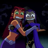 Teen Titans (2003) • icon pfp 
S2 Ep2 "every dog has his day"  • starfire and raven