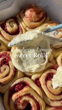 If there’s one recipe you need to add to your Easter menu this year then it’s these Raspberry Lemon Sweet Rolls! 🍋 They’re like the springtime version of a cinnamon roll and filled with raspberry jam, fresh raspberries, and of course plenty of lemon zest. Add a thick layer of sweet lemony cream cheese icing and they are just pure PERFECTION. These sweet rolls are easier to make than you may think and such a hit every single time. You’re going to love them and if you’ve never made a roll like ...