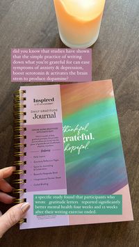 Gratitude ✏️ journaling is one of my favorite practices. Here's 👆🏻a few reasons why . . .