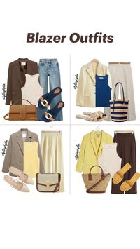 Brown and yellow outfit combination ideas