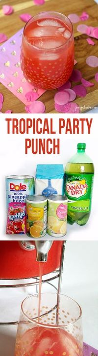 Tropical Party Punch Recipe