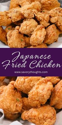 The most amazing inspired Japanese Fried Chicken recipe you’ll ever taste, ever! This Chicken Karaage is fried to perfection, crispy on the outside, nice and juicy on the inside.