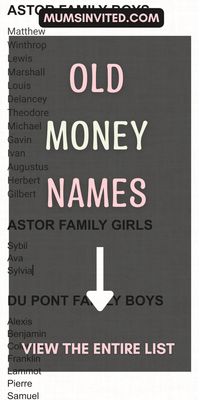 A collection of unique, posh baby girl names inspired by old money & aristocratic novels. These rich girl names evoke vintage prep & upper crust style. Looking for cute and cool names for your characters or baby? This list of classic kid names provides writing inspiration & book name ideas. Follow for more preppy girl names that feel polished, cultured. Whether you're writing historical fiction or seeking an elegant name for your lady, browse this list of names for girls for inspiration.