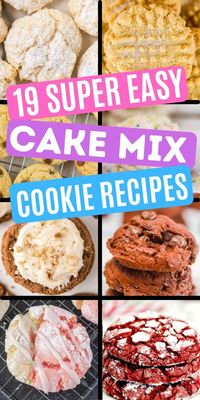 Best Cake Mix Cookies - 19 Easy Cookies from Cake Mix